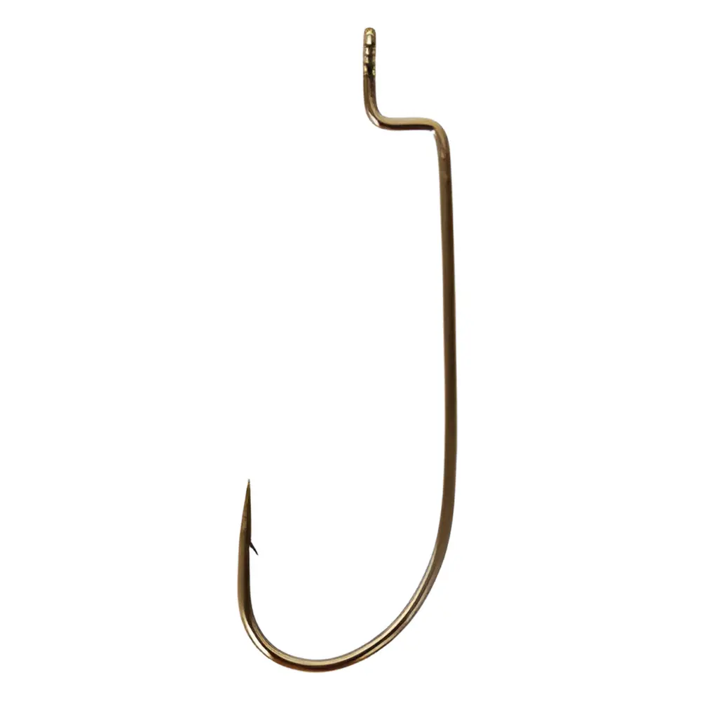Gamakatsu Worm Hook, Offset Shank - Bronze (071) 1