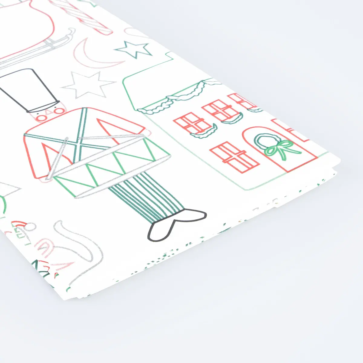 Christmas Color In Activity Tablecloth 1