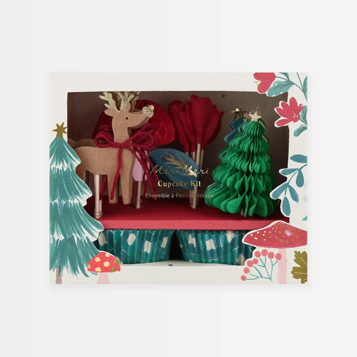 Winter Woodland Cupcake Kit 1