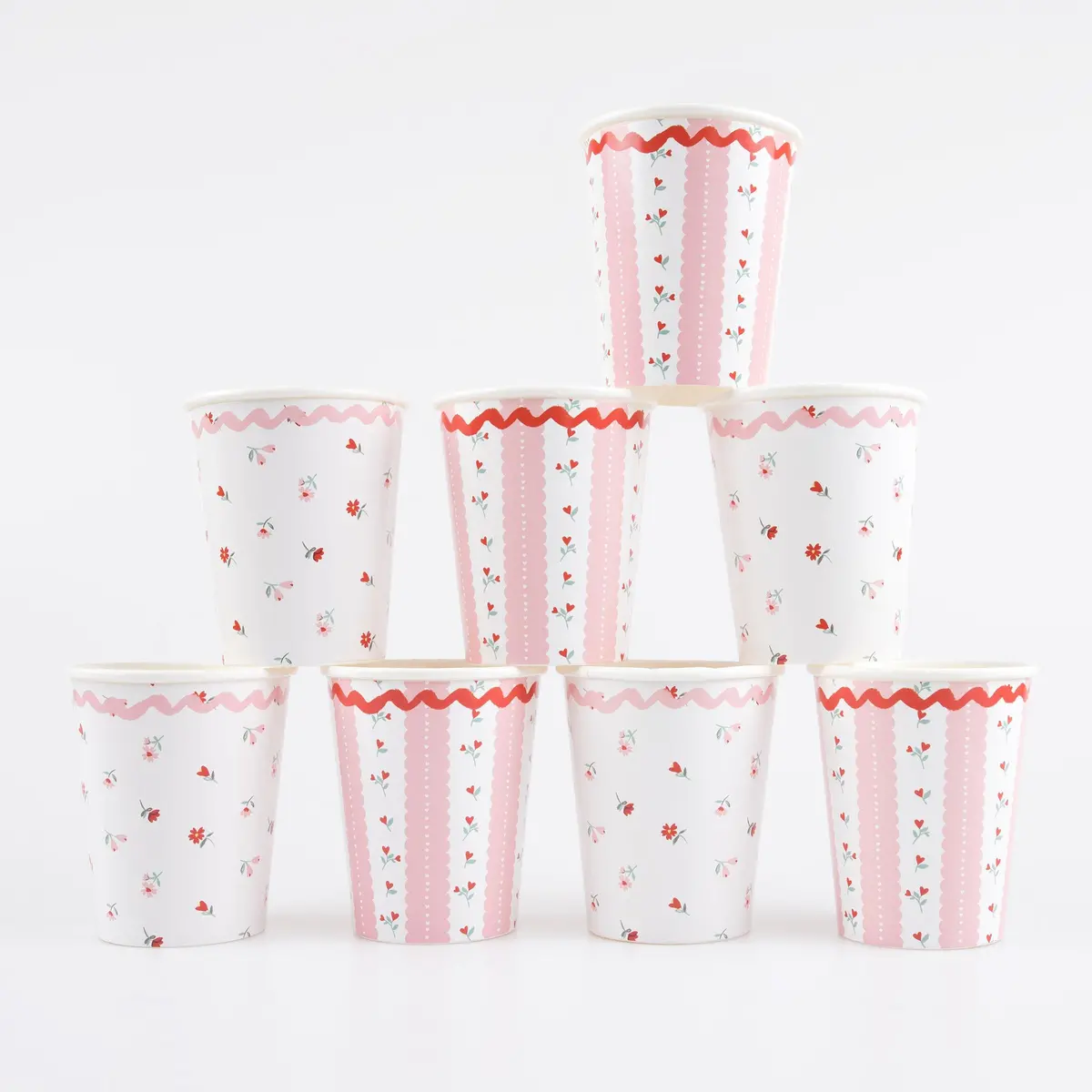 Vintage Rose Cups 1
