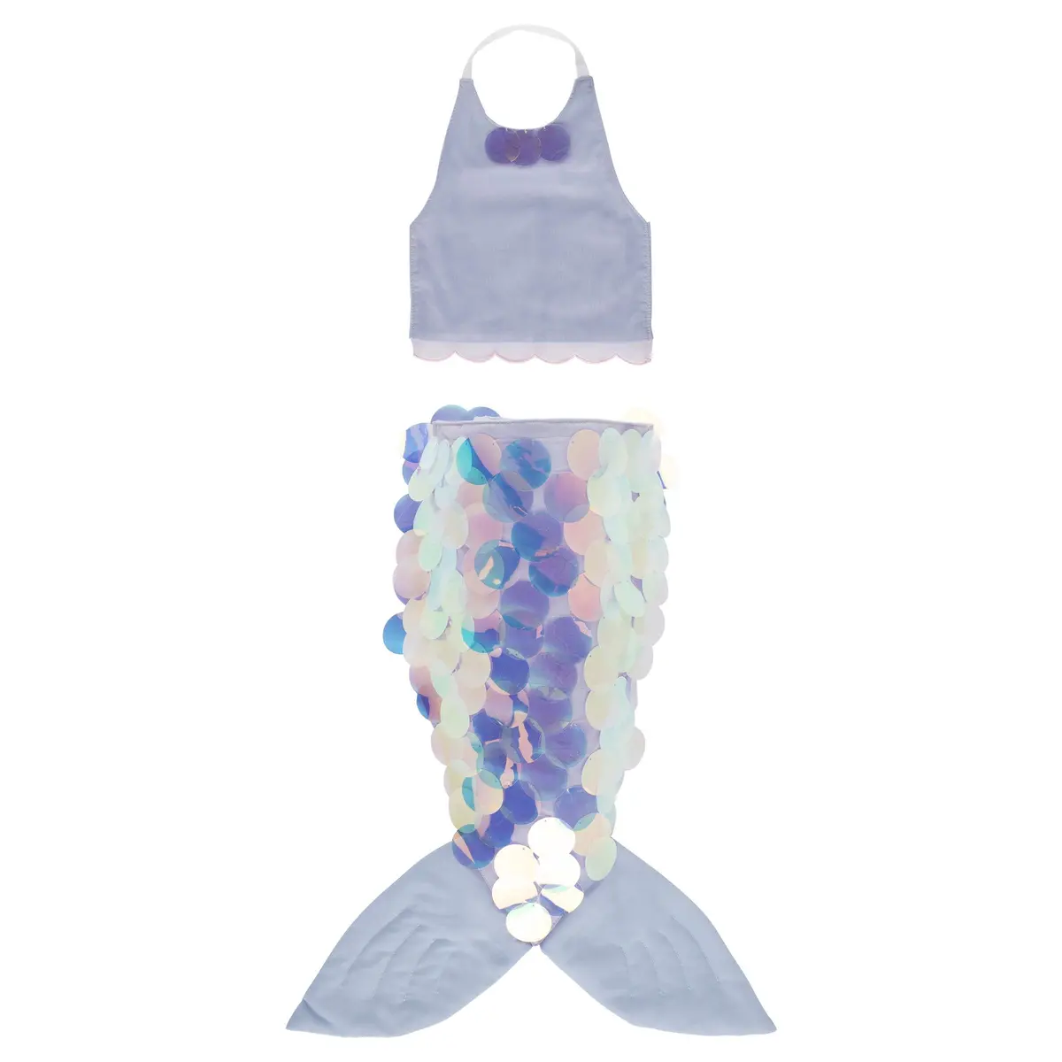 Mermaid Wrap Costume 1