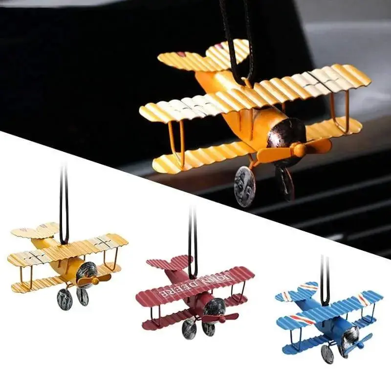 Glider Plane Pendant Rear View Ornament 1
