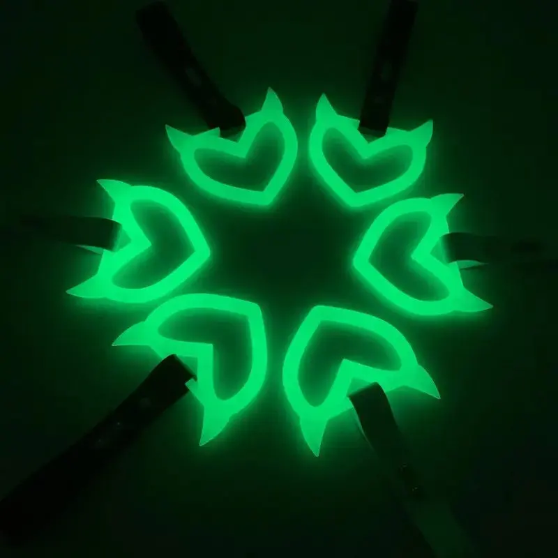 Glow In The Dark Devil Heart 1