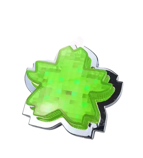 Green Cherry Blossom Shape Side Marker Indicators (Pair) 1
