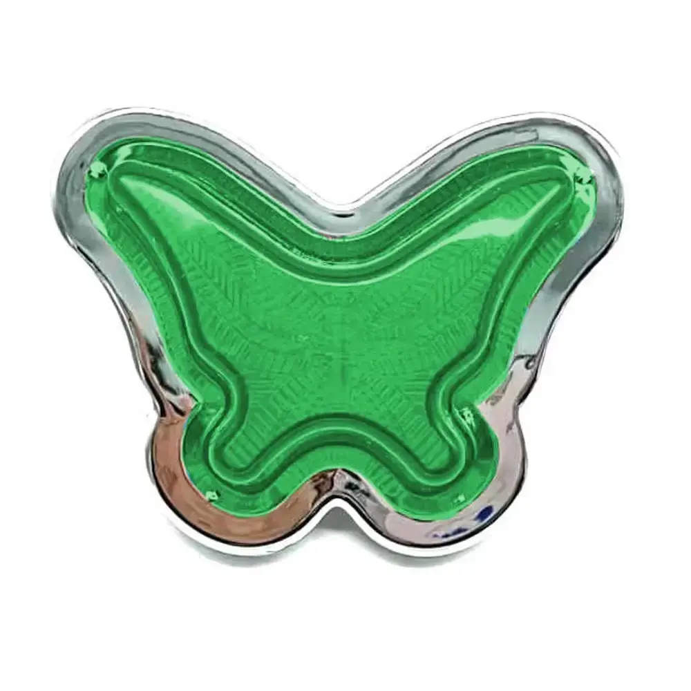 Green Led Butterfly Shape Side Marker Indicators (Pair) 1