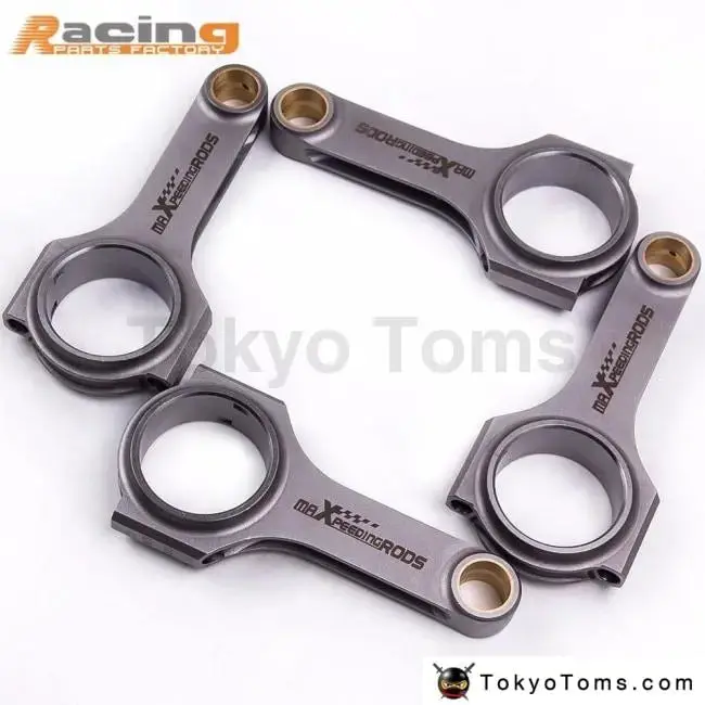 H Beam Con Rods Connecting Rod For Suzuki Gsx-R1000 Gsxr1000 05-08 K5 K6 K7 K8 4340 Forged Floating Crank Piston Pin Balanced 1