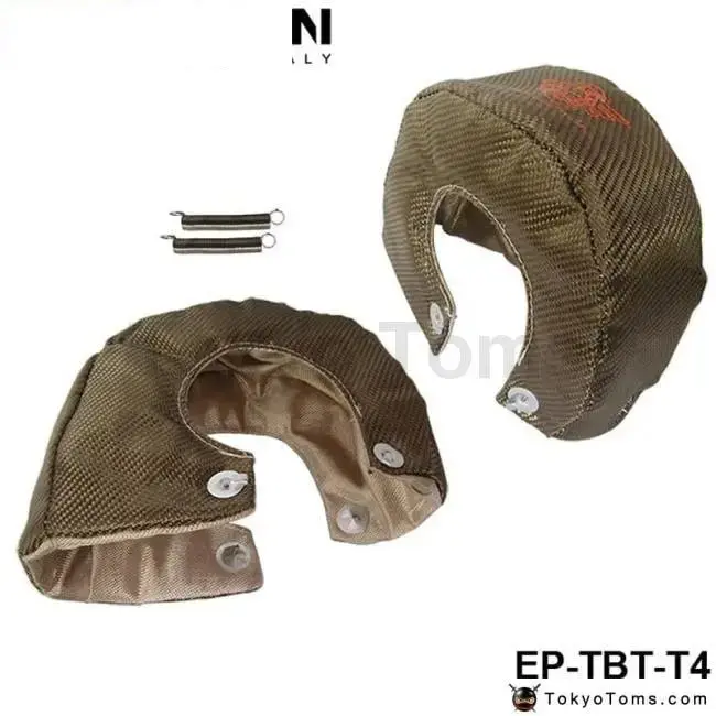 H Q Titanium T4 Turbo Charger Cover Turbo Blanket Heat Shield Cover High Quality 1