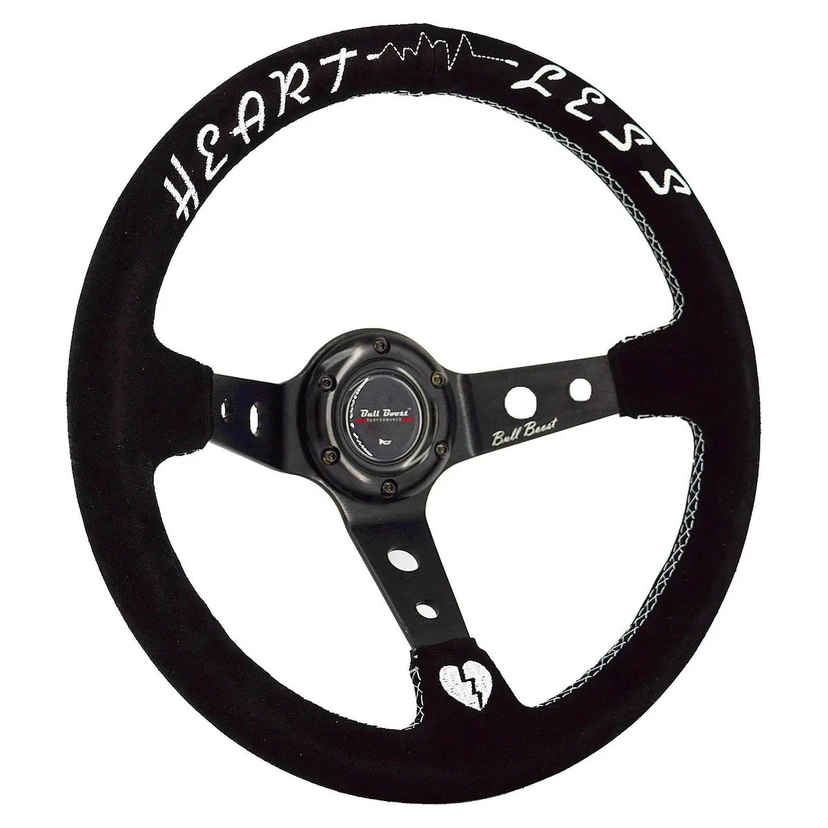 Universal Heartless Deep Dish 6-Bolt Steering Wheel | Affiliate 1
