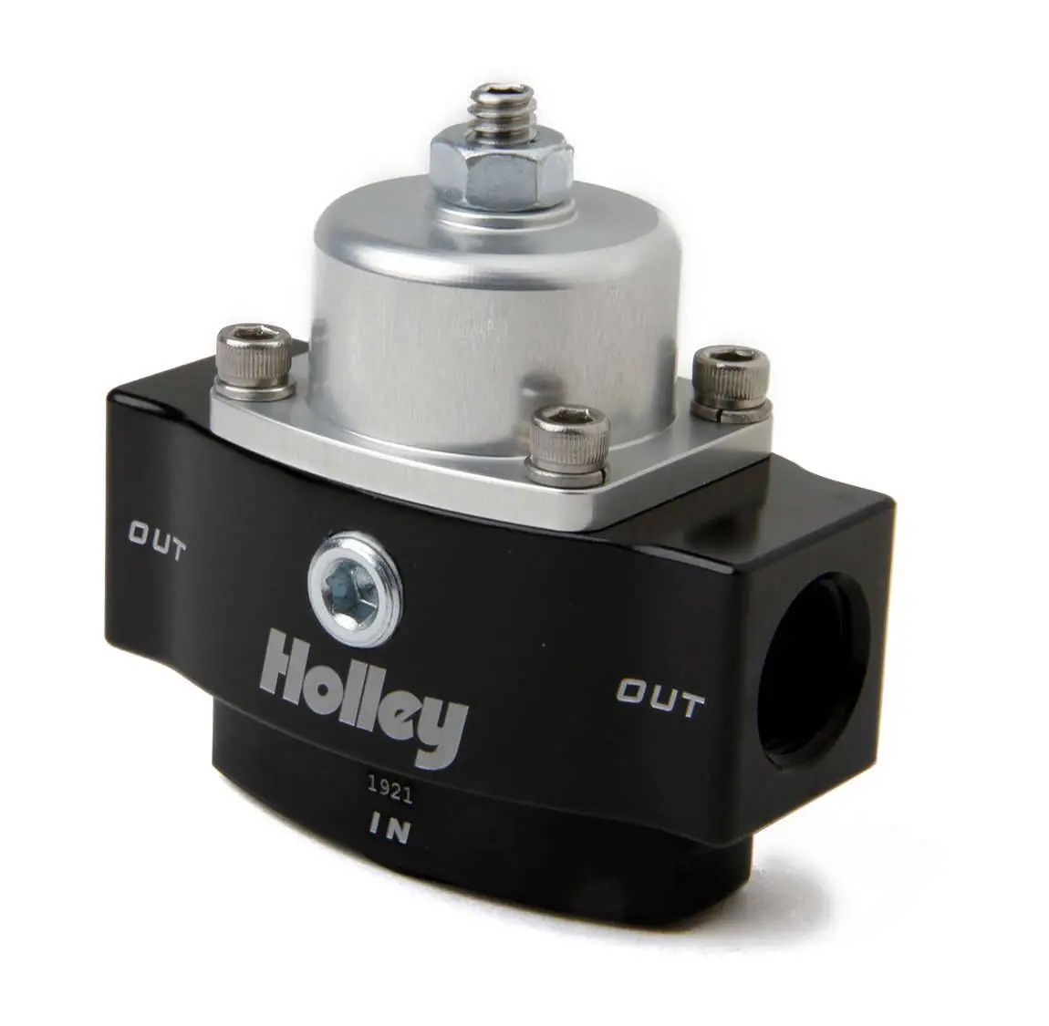 Holley 4-9Psi Hp Billet Fuel Press. Regulator 1