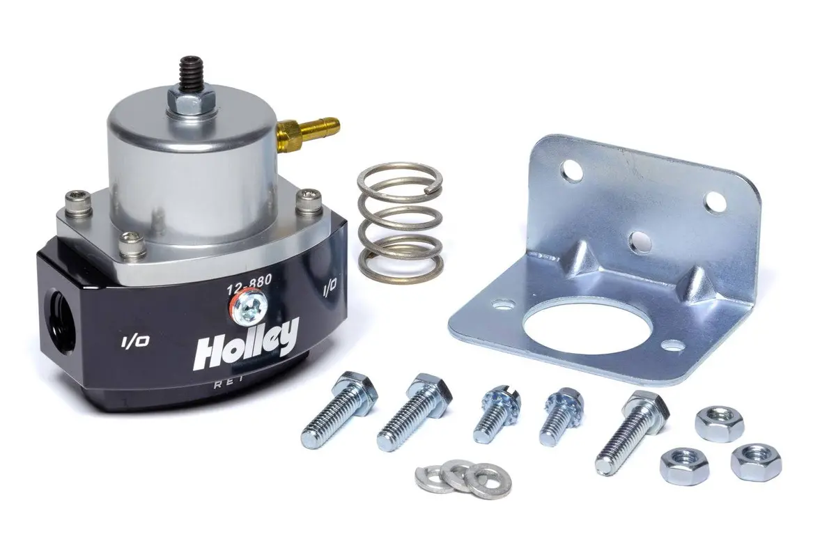 Holley 4-65Psi Billet Bypass Regulator 4-65 Psi 1