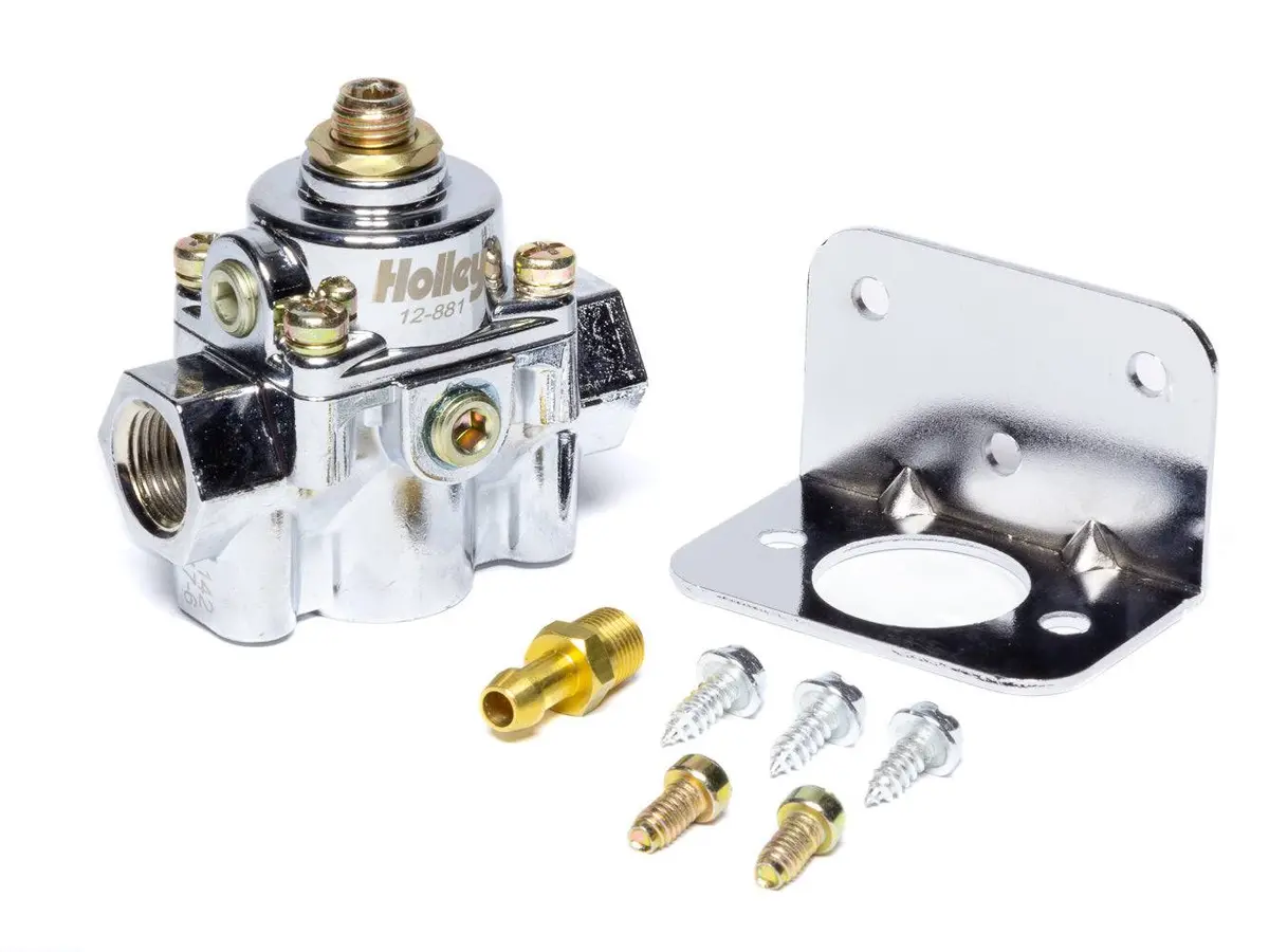 Holley 3-9Psi Fuel Pressure Regulator By-Pass Style 6Psi 1
