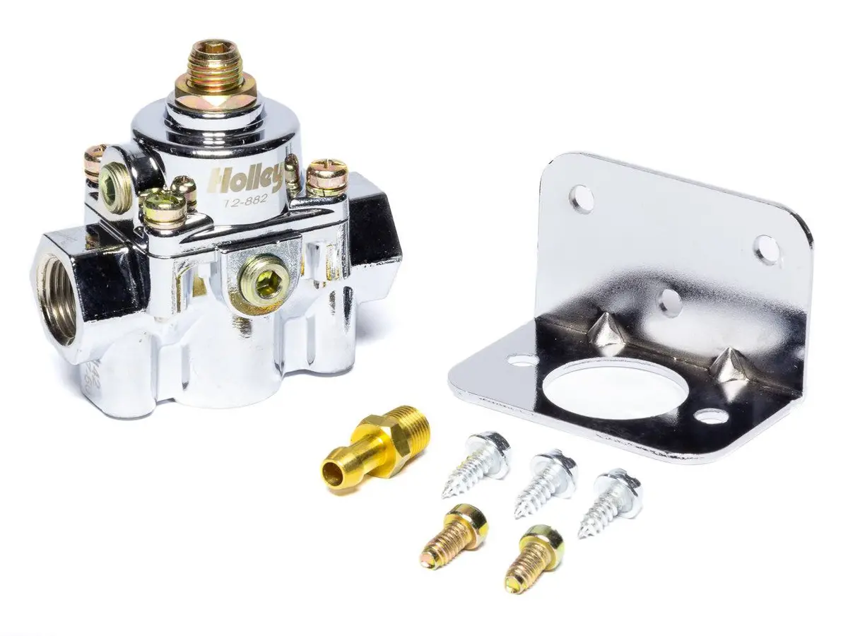 Holley Fuel Pressure Regulator Efi By-Pass Style 15-60Psi 1