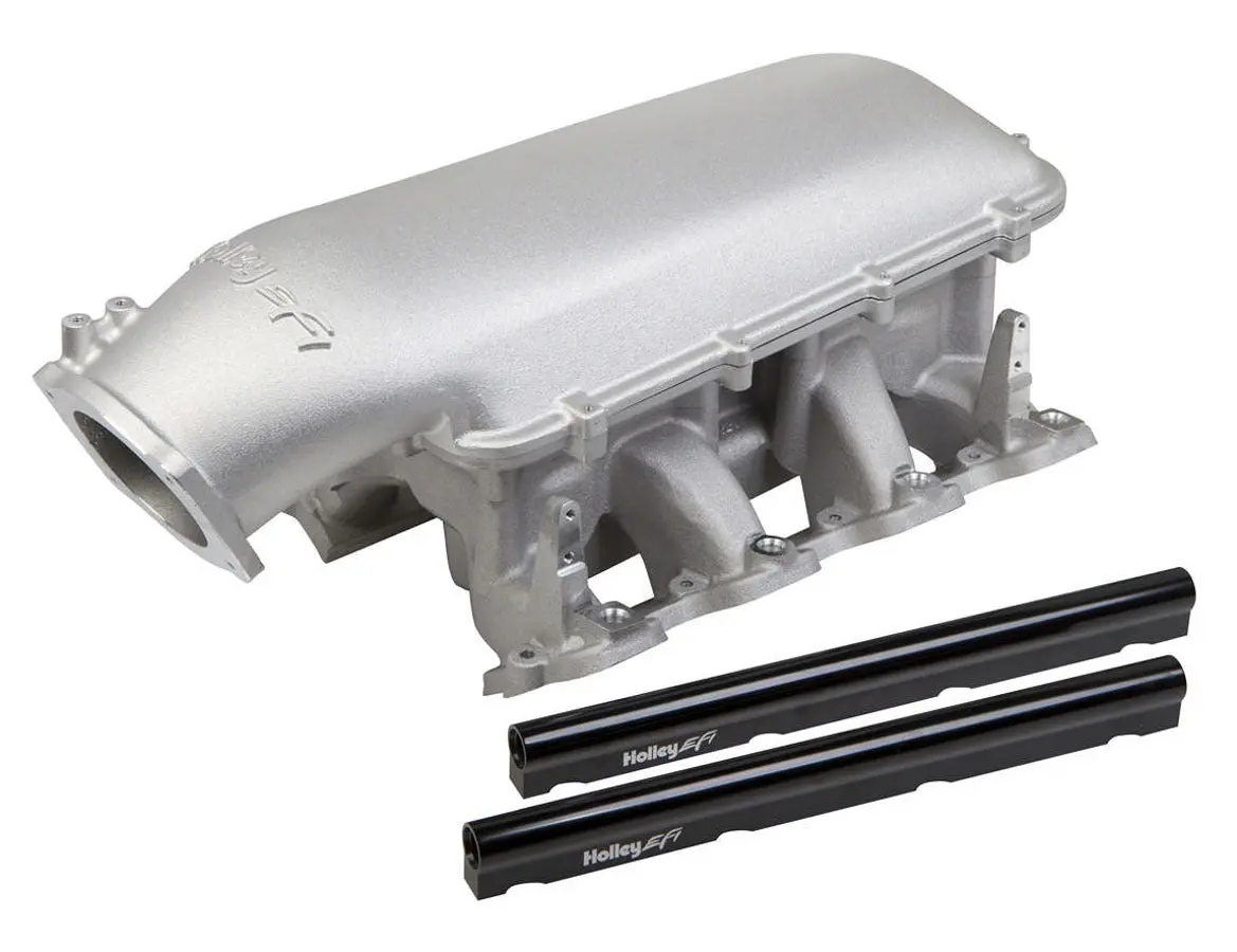 Holley Efi Ls1/Ls2/Ls6 Mid-Rise Intake Manifold 92Mm Flange 1