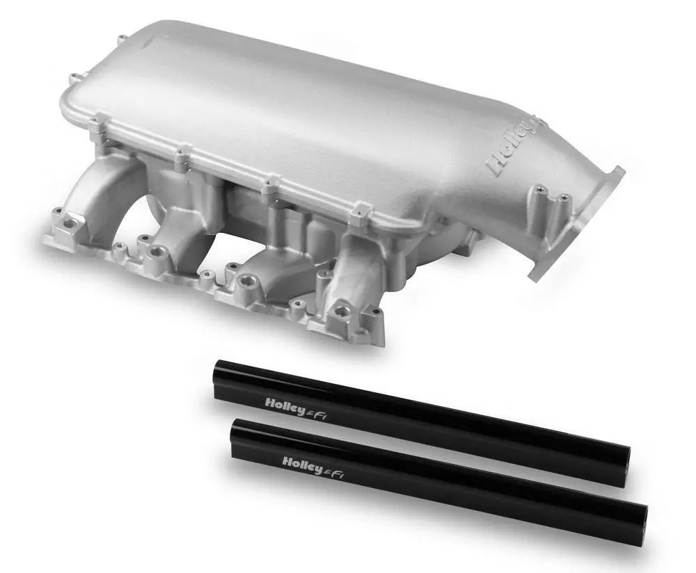 Holley Ls3/L92 Mid-Rise Intake Manifold 92Mm Flange 1