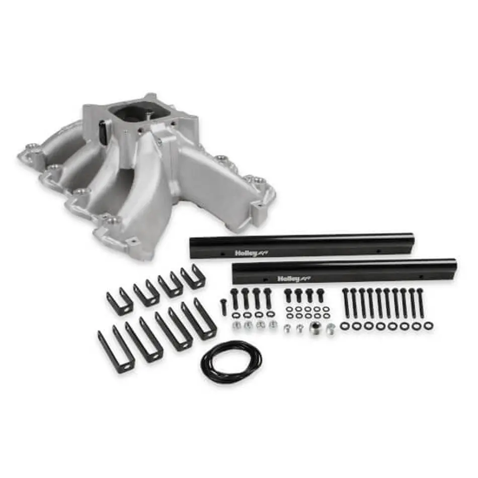 Holley Efi Ls1/Ls2/Ls6 Single Plane Split-Design Race Intake Manifold 1