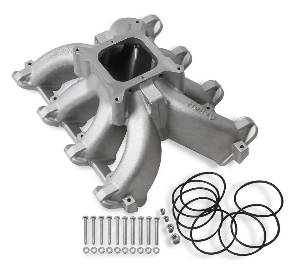 Holley Ls1/Ls2/Ls6 Single Plane Split-Design Race Intake Manifold 1