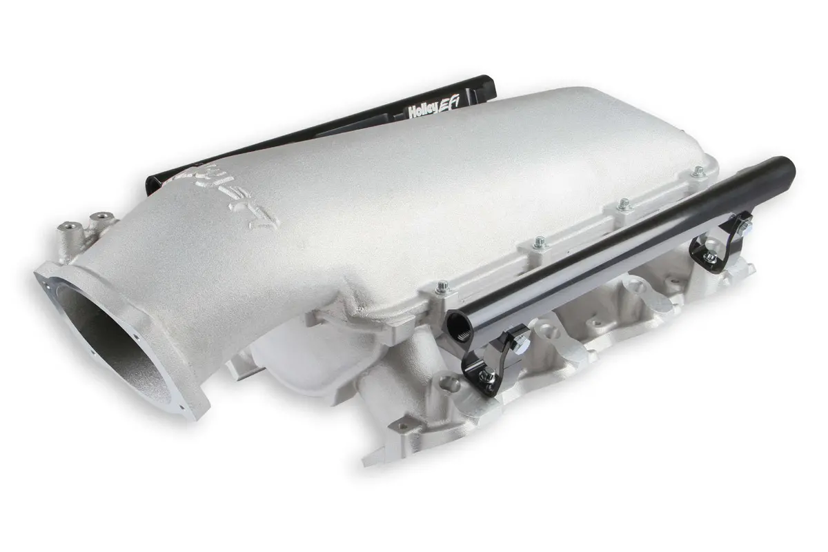 Holley Efi Ls1/Ls2/Ls6 Lo-Ram Modular Intake Manifold (Cathedral Port) 1