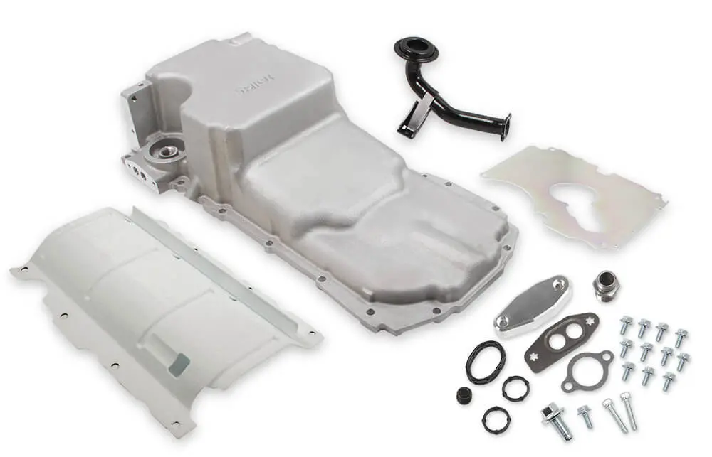 Holley Gm Gen V Lt Oil Pan Swap Kit 1