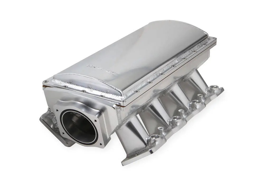 Holley Sniper Efi Ls1/Ls2/Ls6 Race Series Intake Manifold 90Mm Silver Finish 1
