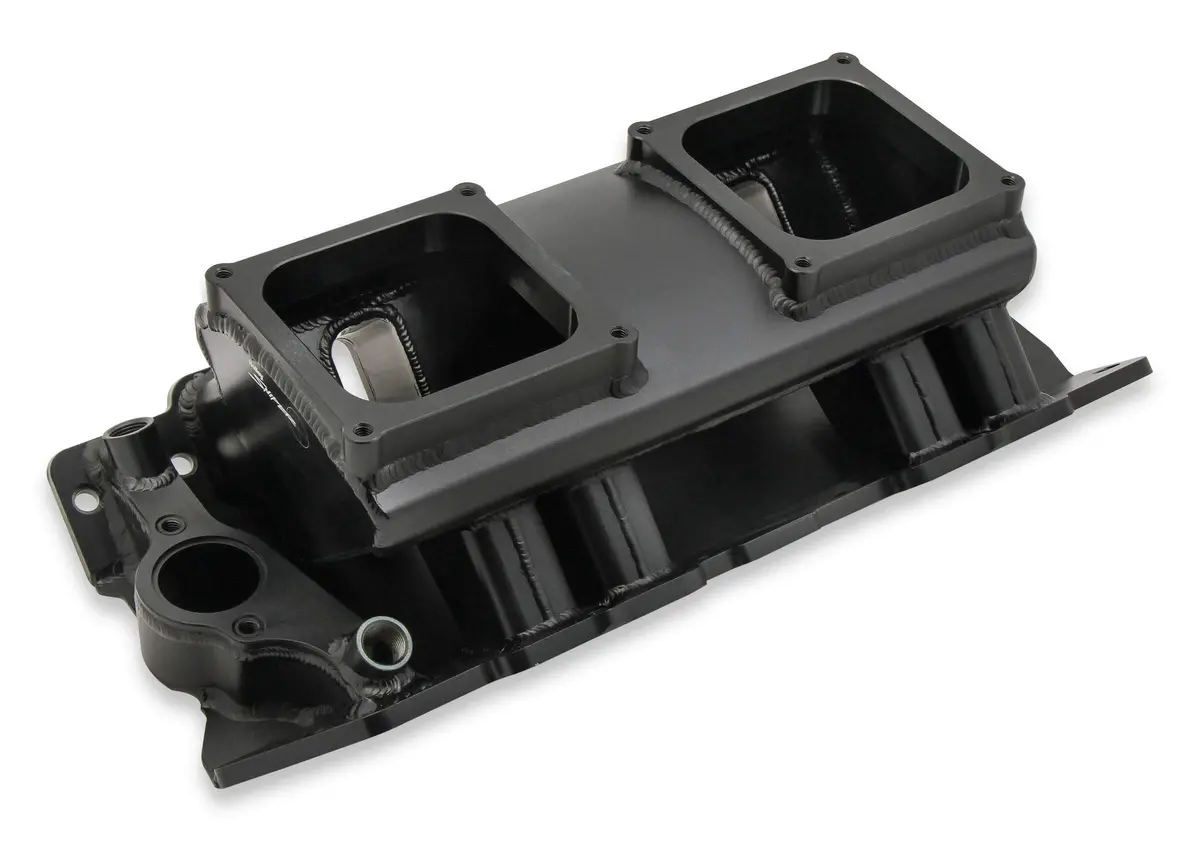 Holley Sniper Bbc Fabricated Tunnel Ram 2 X 4500 Rectangular Port 1