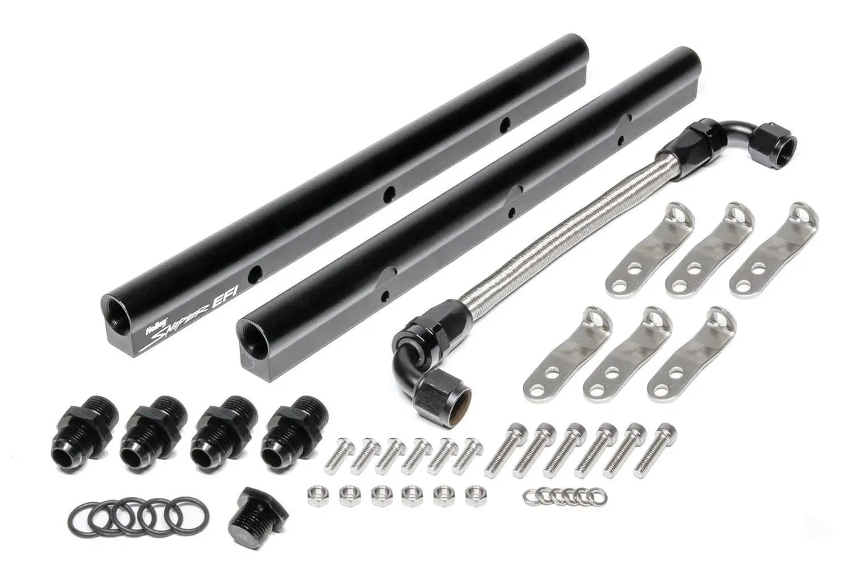 Holley Ls Fuel Rail Kit Gm Ls1/Ls2/Ls6 Sniper Efi Fabricated Intake Manifolds 1