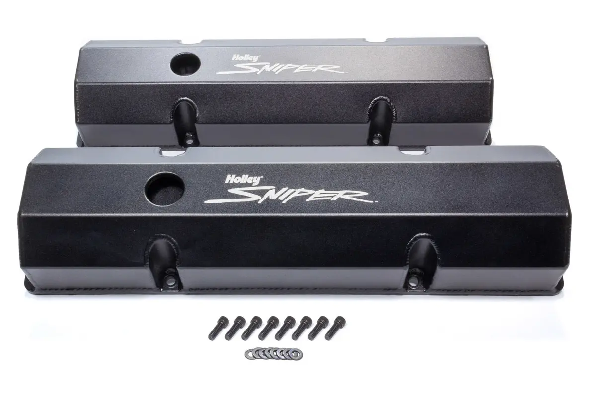 Holley Sniper Fabricated Valve Covers  Bbc Tall 1
