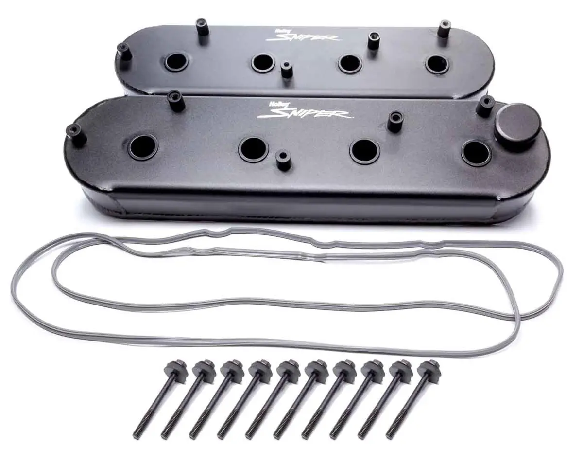 Holley Sniper Fabricated Valve Covers  Sbm Tall 64-91 1