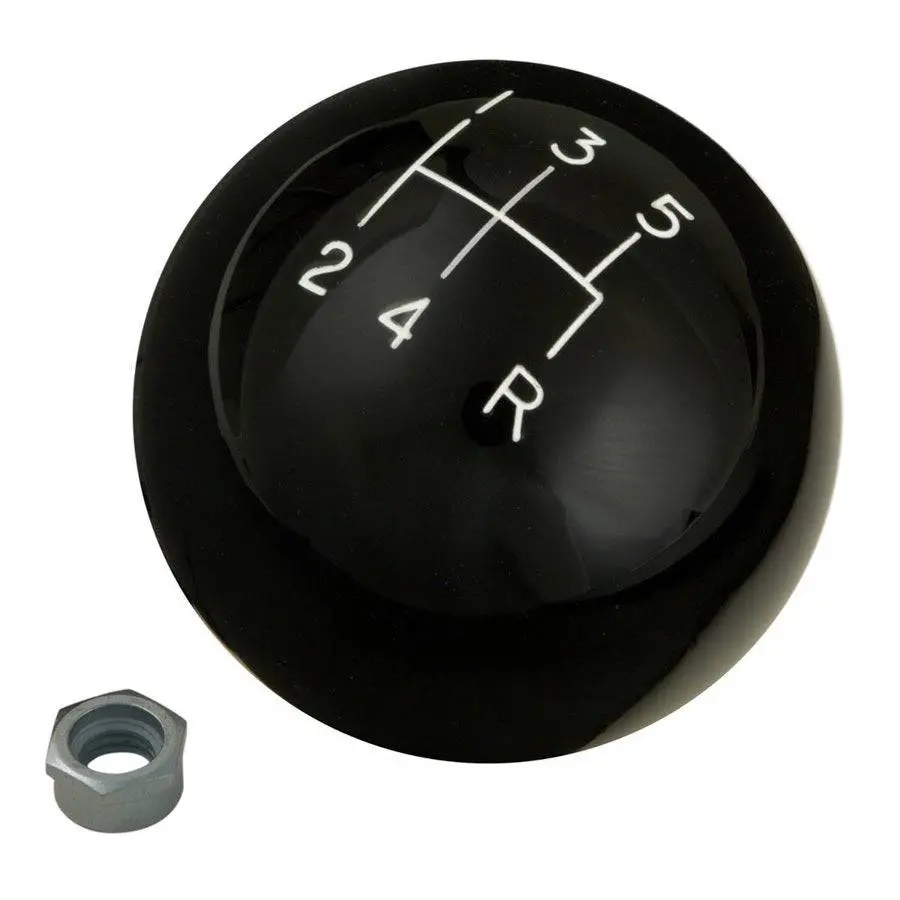 Hurst 5-Spd Shifter Knob-Black 1