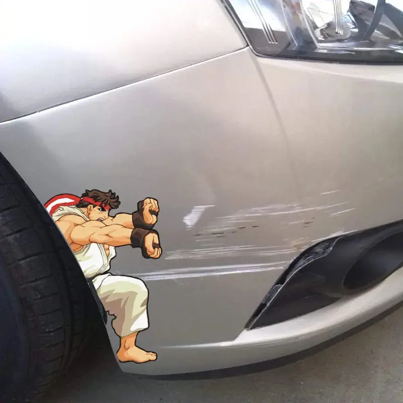 Hadouken Creative Cover Scratch Sticker 1