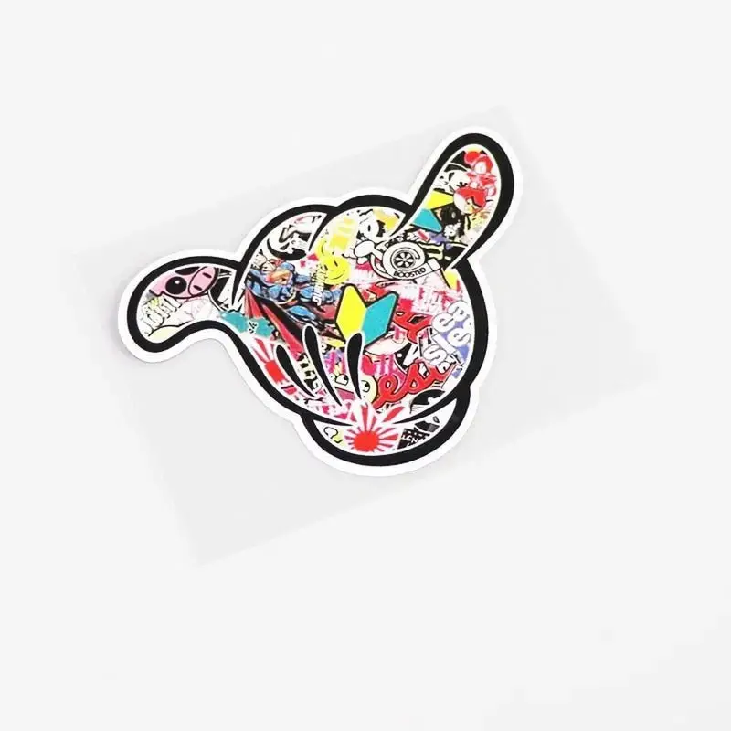 Hang Loose Shaka Sign Jdm Stickers Bomb Decal 1