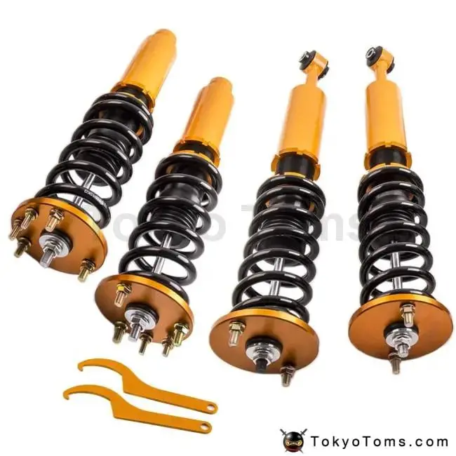 Height Adj Coilover Kits For Honda 98-02 Accord 99-03 For Acura 01-03 Cl Shocks Suspension Kit Full Coilover Struts Shock Spring 1