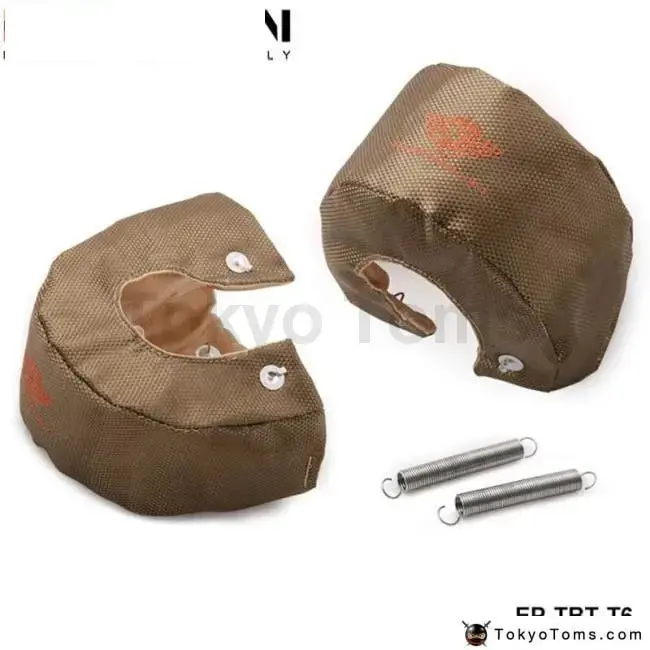 High Quality Titanium T6 Turbo Charger Cover Turbo Blanket Heat Shield Cover 1