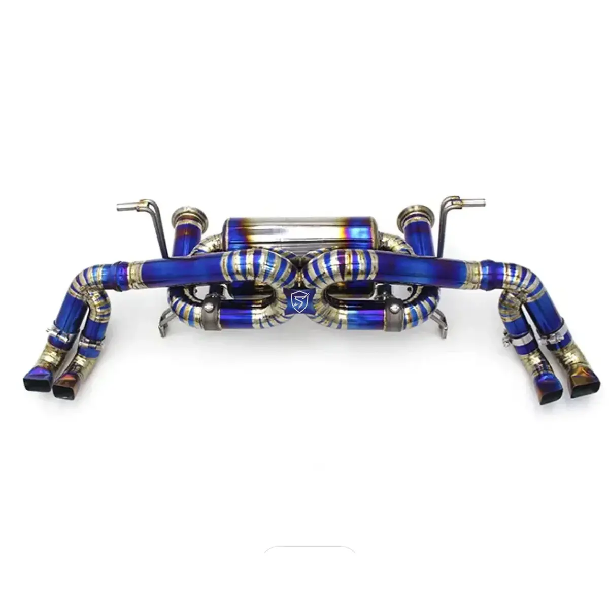 Titanium True F1 Valved Exhaust System For Audi R8 2008–15 Type 42 1