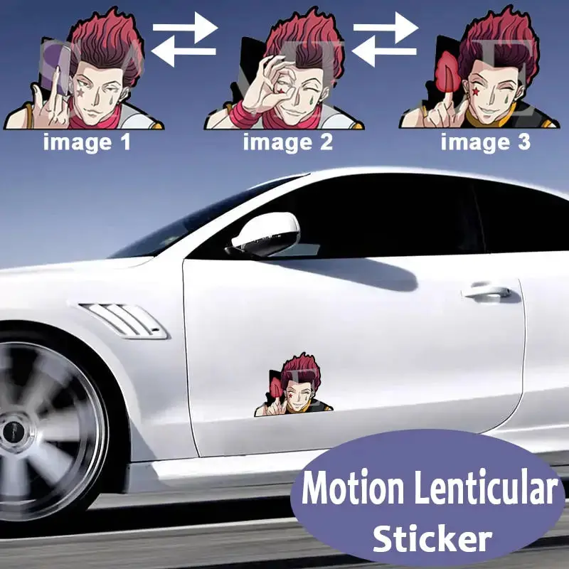 Hisoka Anime Motion Sticker 1