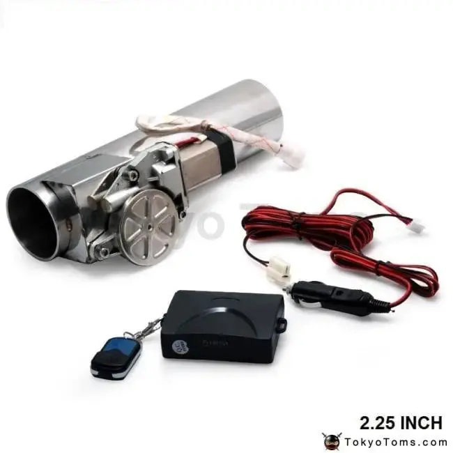 Honda Toyota 2.25" Jdm Vip I-Pipe Exhaust Catback Header Electric Outout Controller - 1