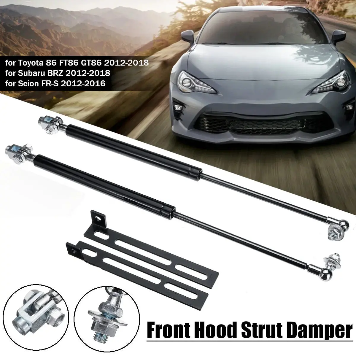 Hood Struts For Toyota Gt86  Brz 1