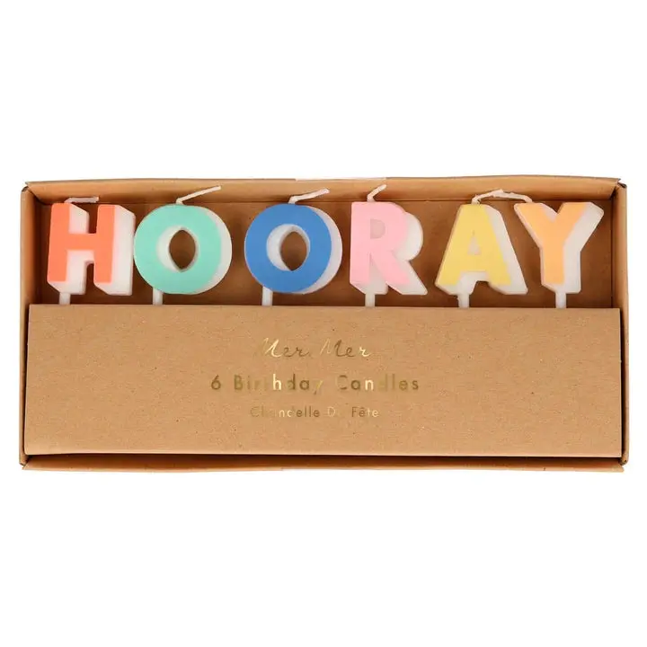 Hooray Candle Set 1