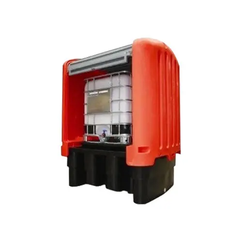 Polyethylene Hard Top Weatherproof Bund - 1000L Ibc 1