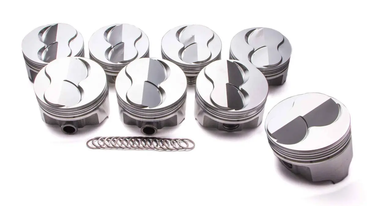 Icon Pistons Sbc Forged Domed Piston Set 4.040 Bore +6.26Cc 1