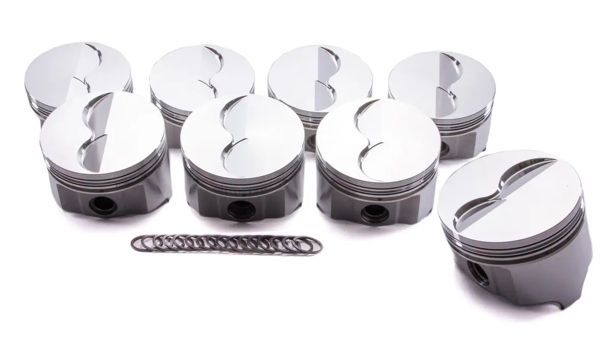 Icon Pistons Ls 6.0/6.2L Dish Forged Piston Set 4.000 Bore 1