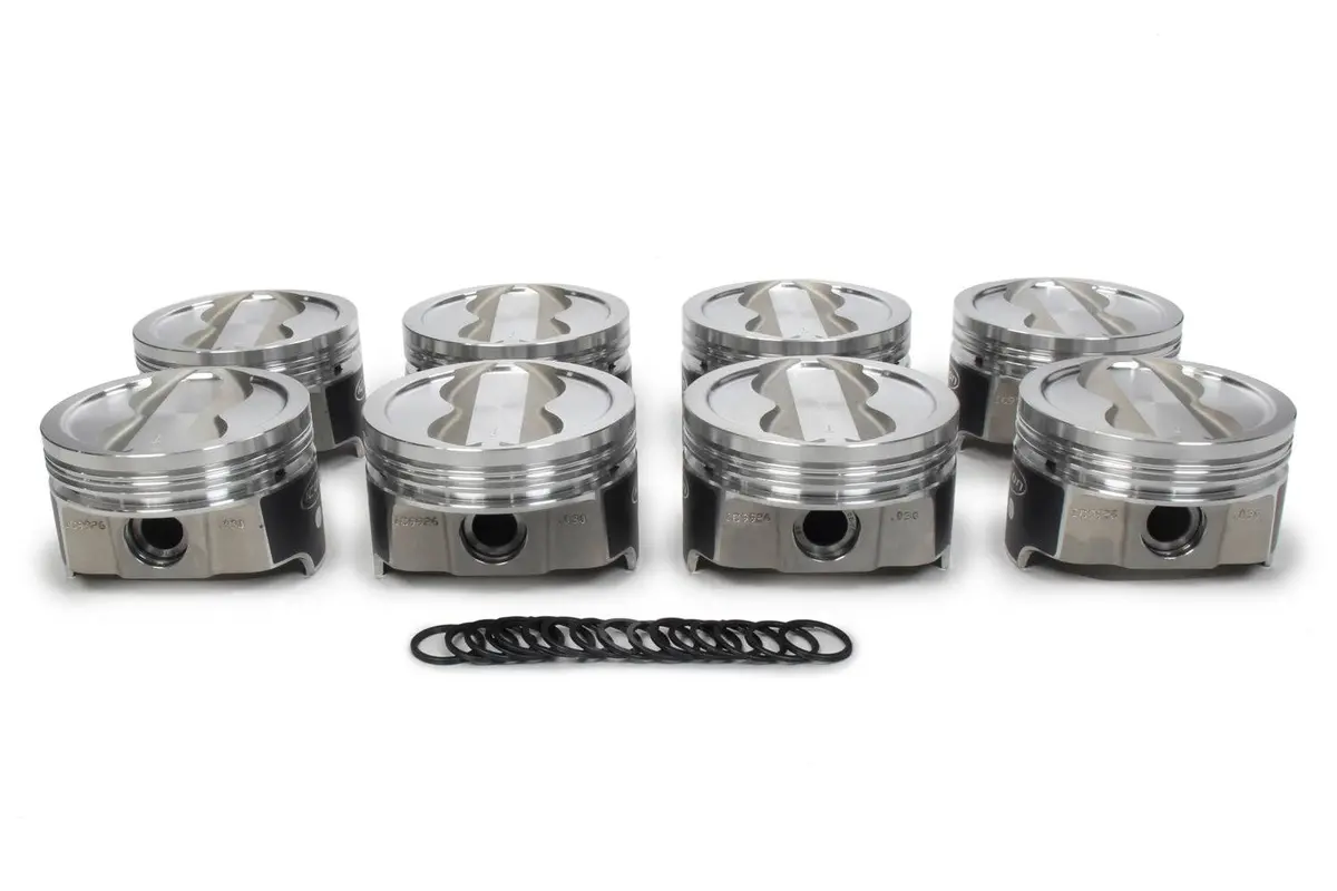 Icon Pistons Sbc Dish Fhr Piston Set 4.030 Bore -18Cc 1