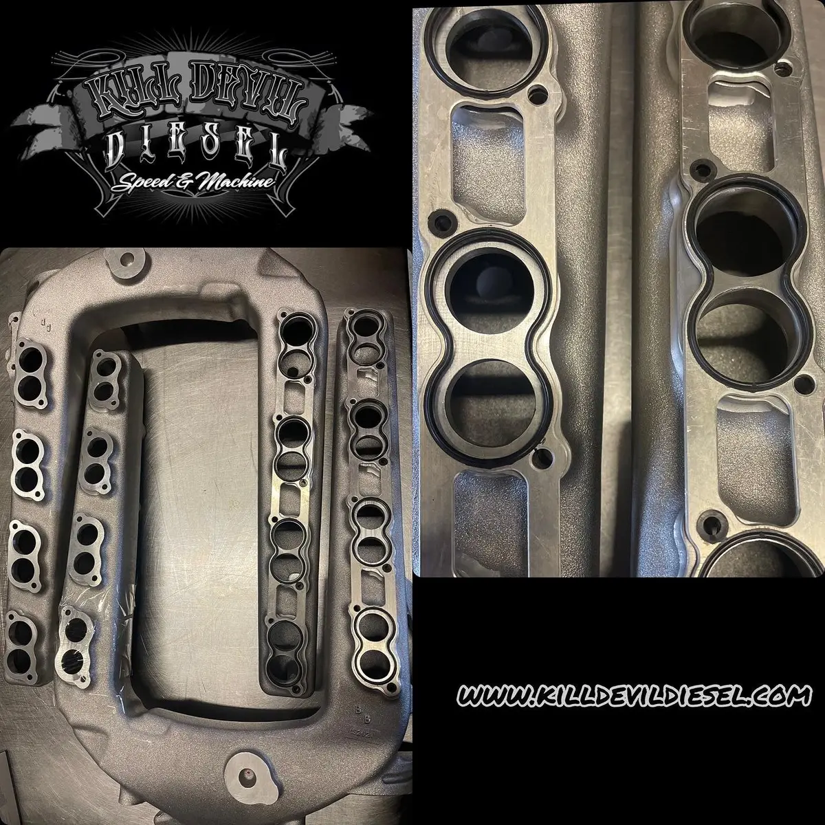 Intake Gasket, For Ported Icon Cylinder Heads. 1