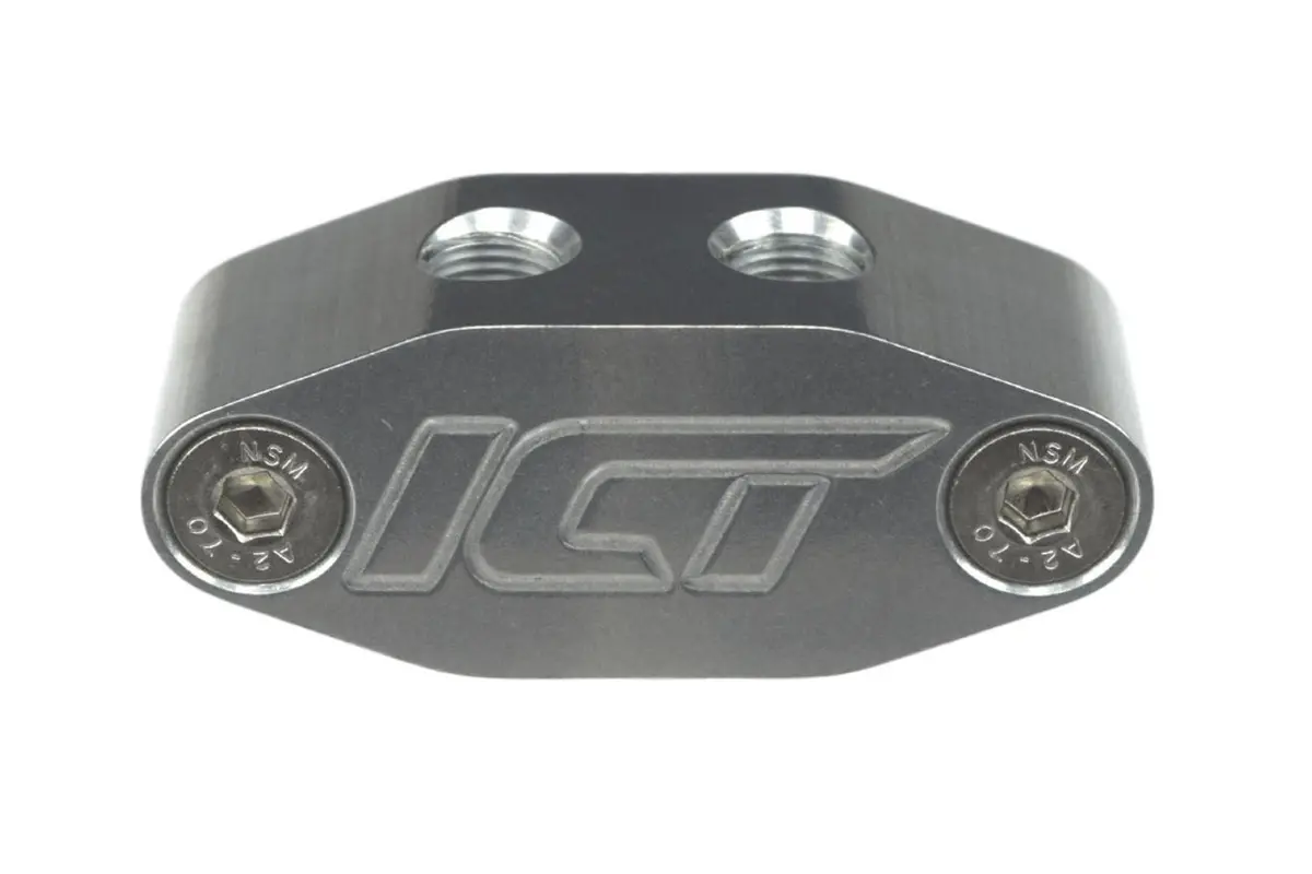 Ict Billet Ls Oil Pressure Sensor Relocation Adapter 1