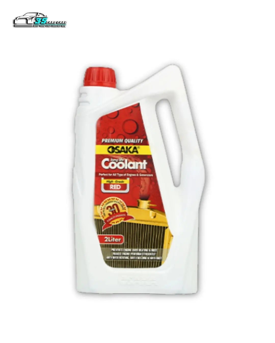Long Life Coolant - High Grade Red - 2 Litre - Osaka 1