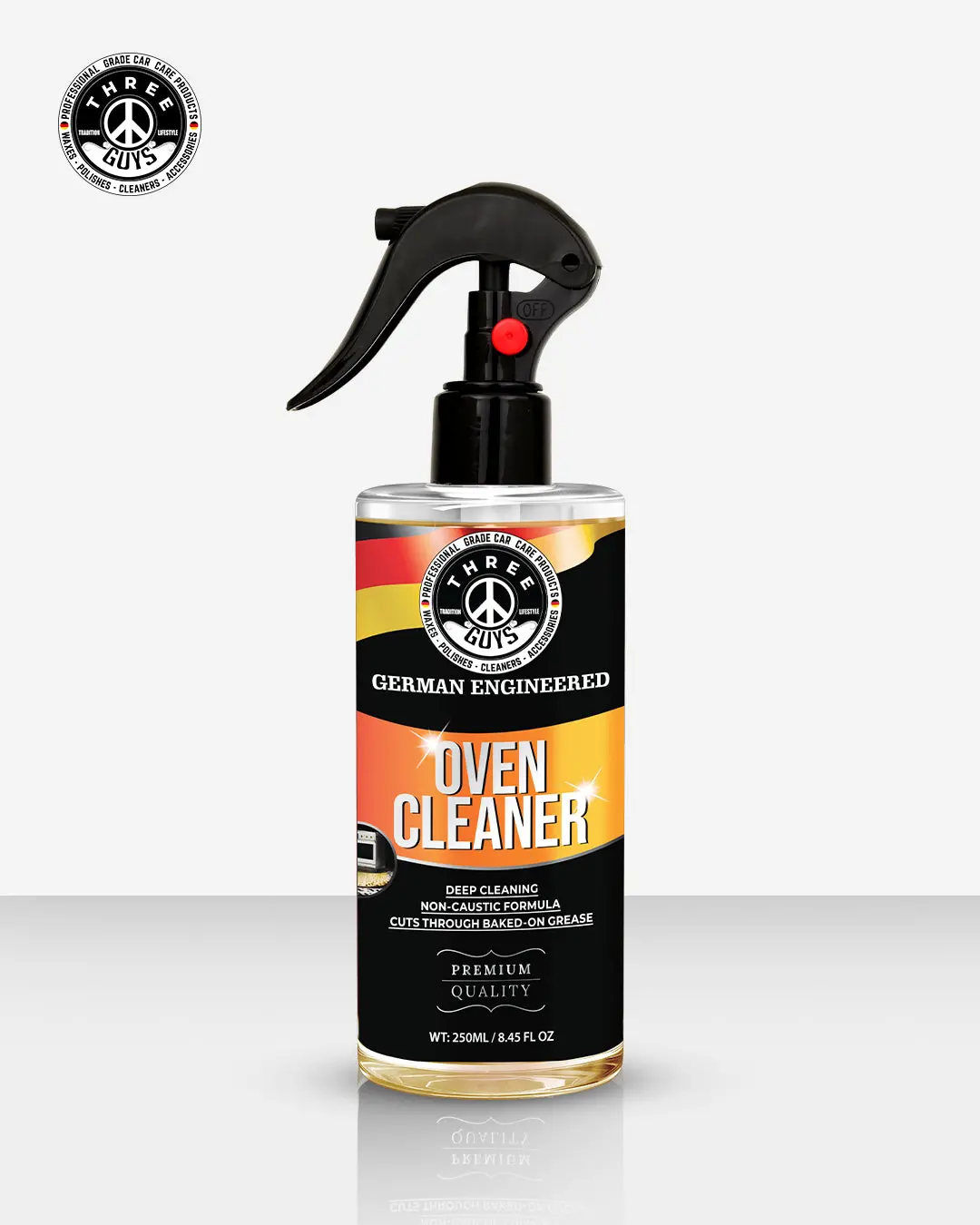 Oven Cleaner – Heavy-Duty Grease & Spill Remover | Three Guys - German Engineered 1