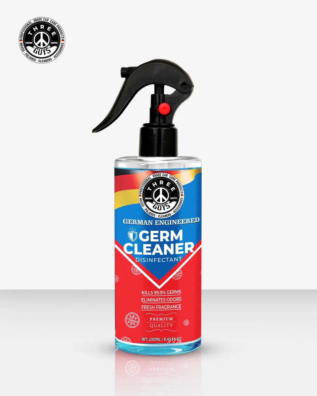 Germ Cleaner Disinfectant – Odor Eliminator & Surface Sanitizer | Three Guys - German Engineered 1