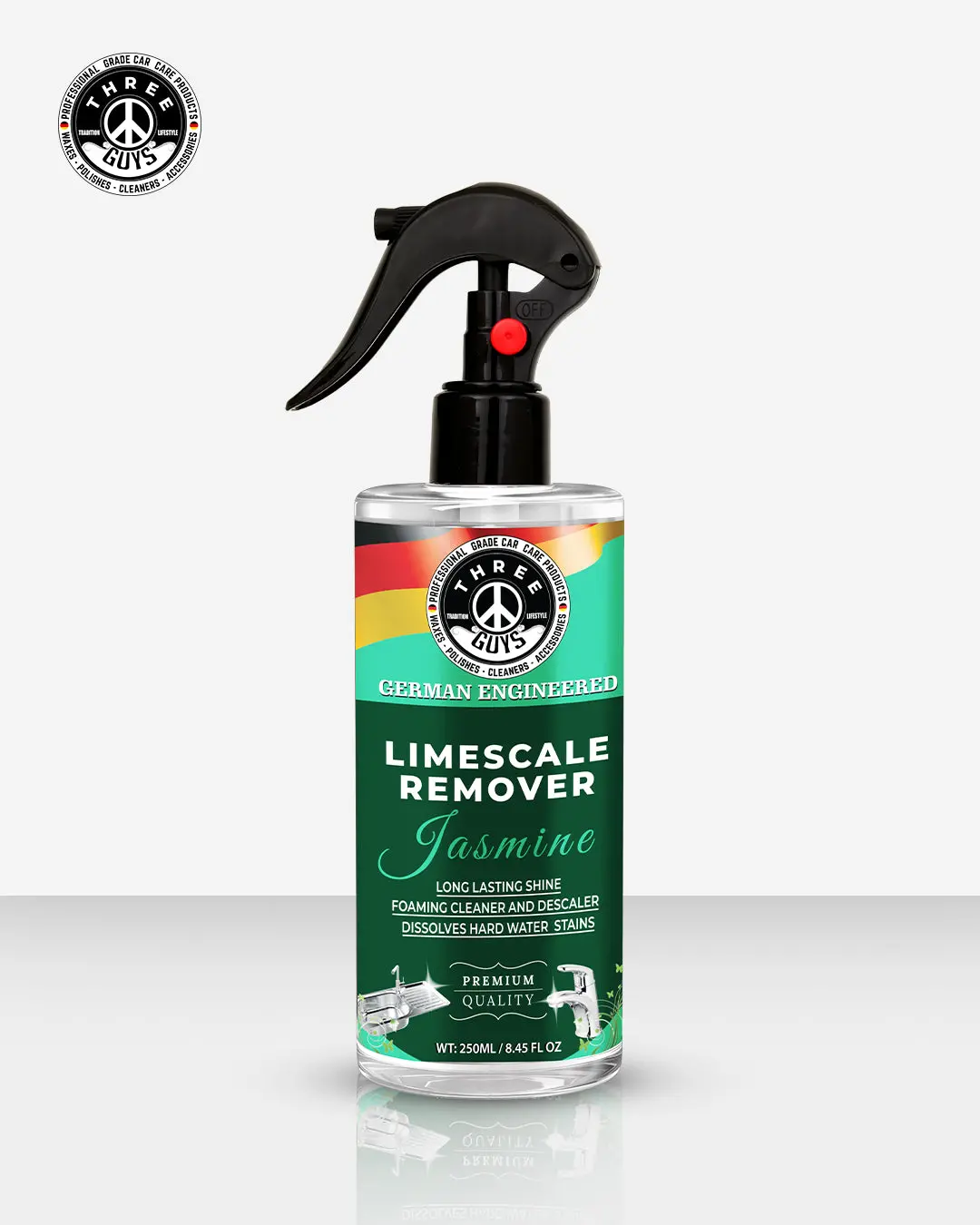 Limescale Remover – Foaming Cleaner & Hard Water Descaler | Three Guys - German Engineered 1