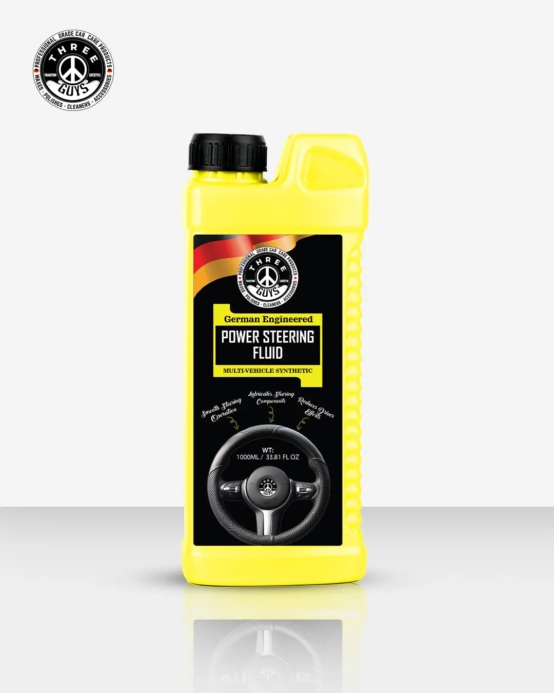Power Steering Fluid Multi-Vehicle Synthetic | Three Guys - German Engineered 1