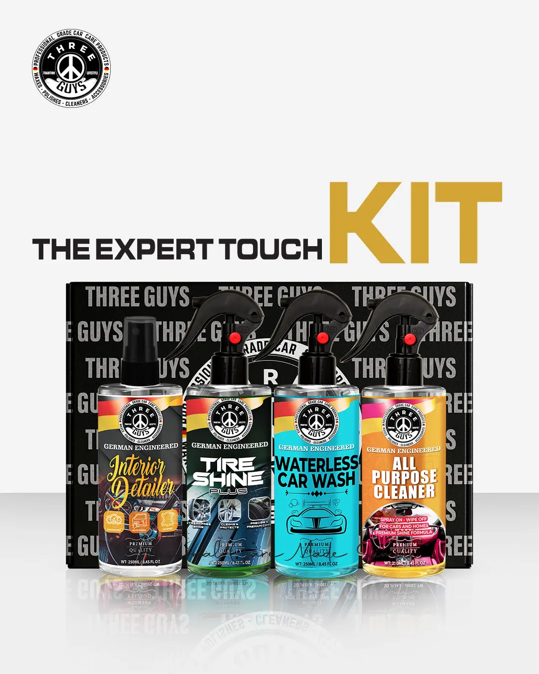 The Expert Touch Kit | Premium Car Detailing Kit By Three Guys 1