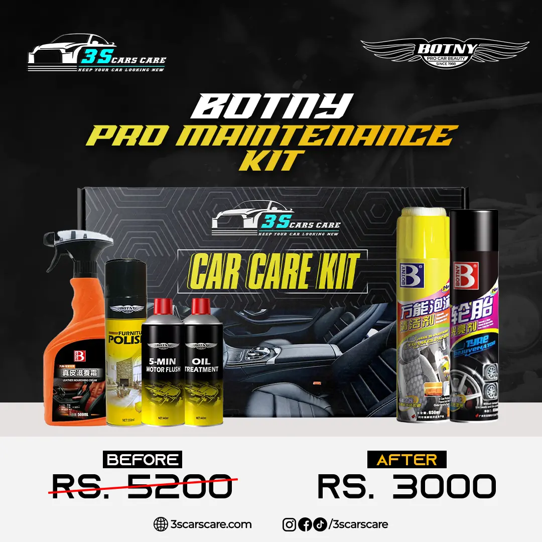 Botny Pro Maintenance Kit – Complete Car Care Solution (6-In-1) 1